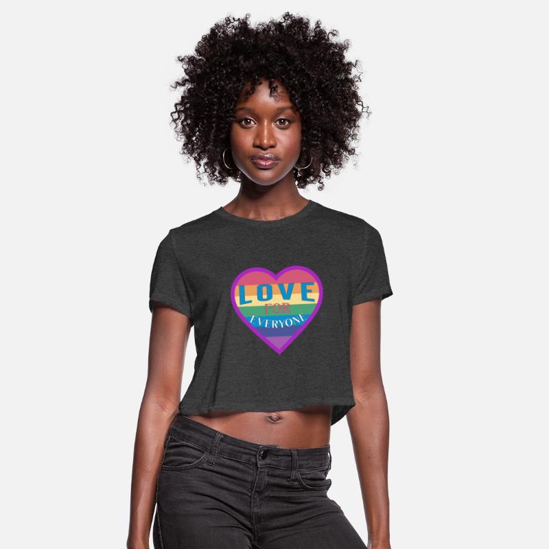 Heart rainbow unisex love for everyone