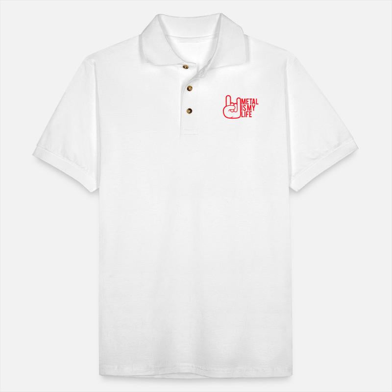 Heavy Metal Is My Life Hard Rock Music Text Quote