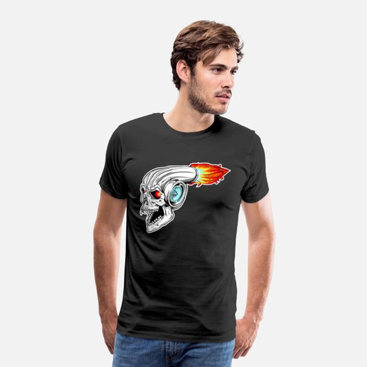 Hell Turbo Power Devil Skull Turbocharger Flames