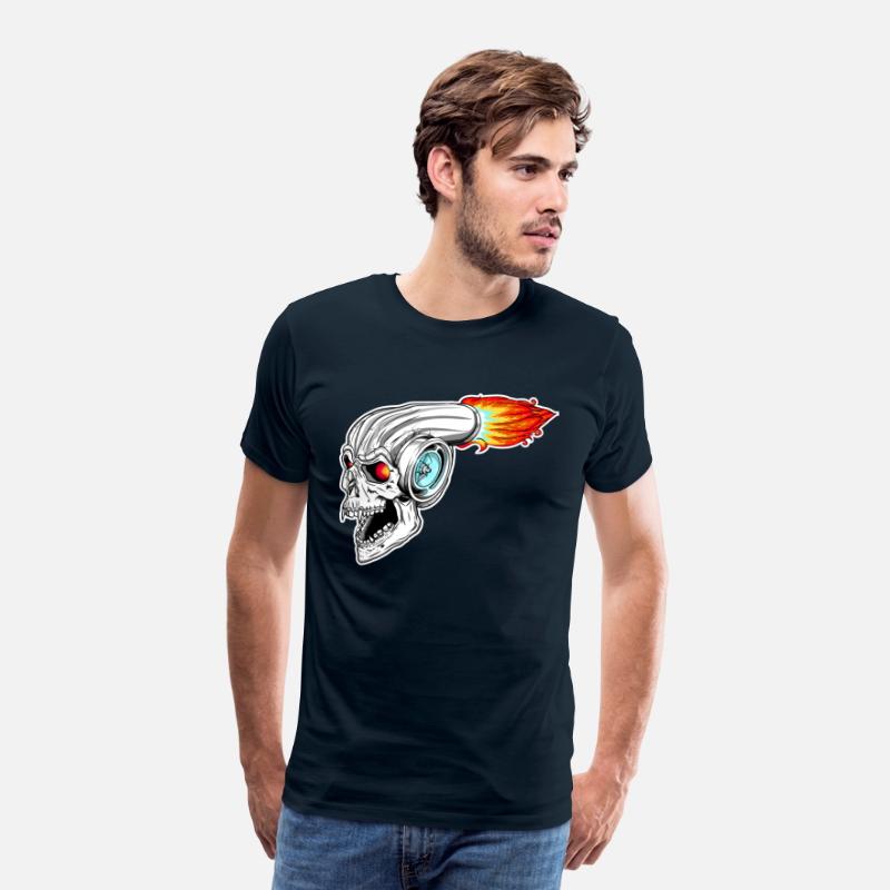 Hell Turbo Power Devil Skull Turbocharger Flames