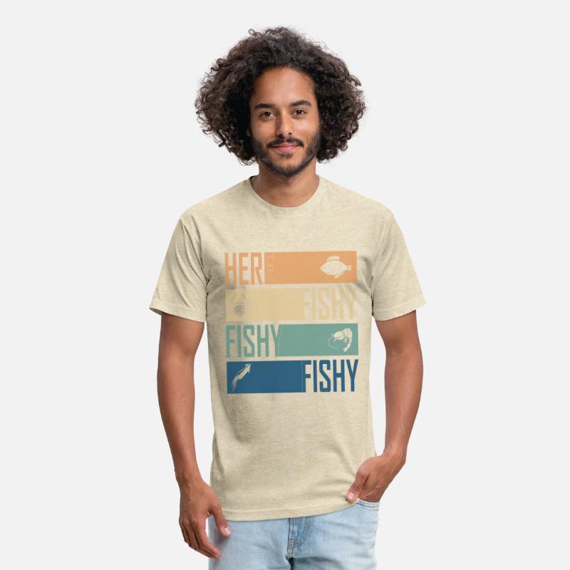 Here Fish Fishy Fisherman Cool Fishery Quote