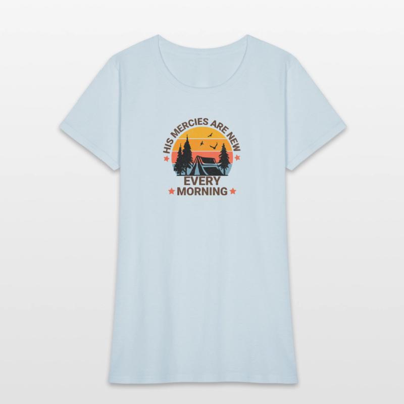 His Mercies Are New Every Morning Shirt – Christia