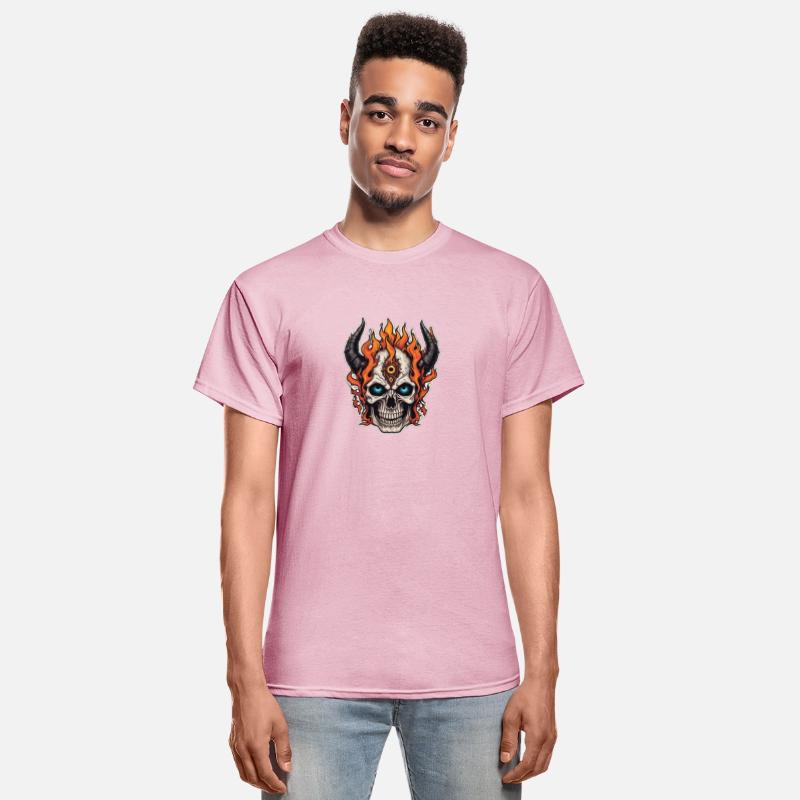 Horned Skull with a Third Eye