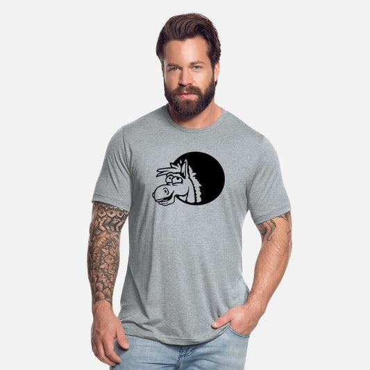 Horse Laughs Funny Hole Witty Grimace Cartoon Fun