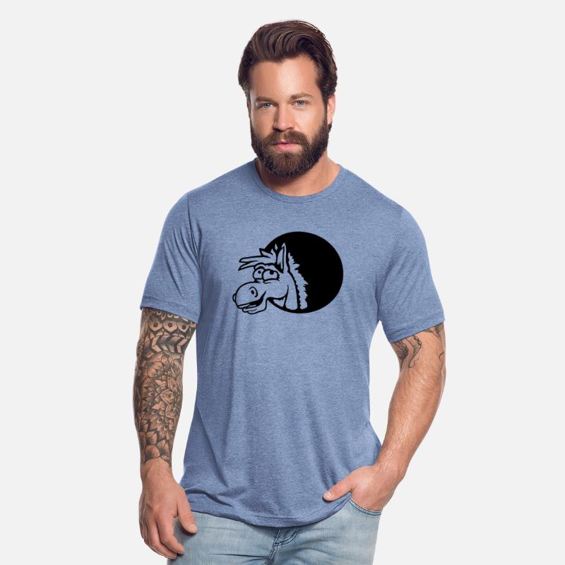 Horse Laughs Funny Hole Witty Grimace Cartoon Fun