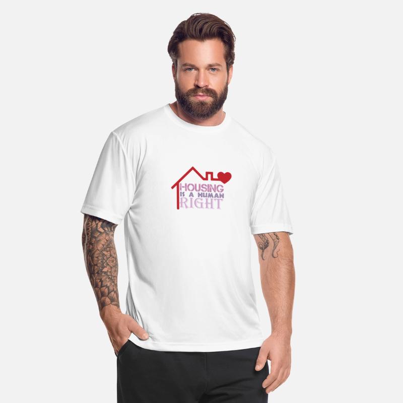Housing is a Human Right” Men’s and Women’s Shirt