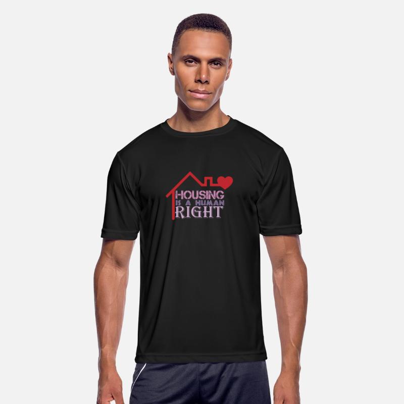 Housing is a Human Right” Men’s and Women’s Shirt