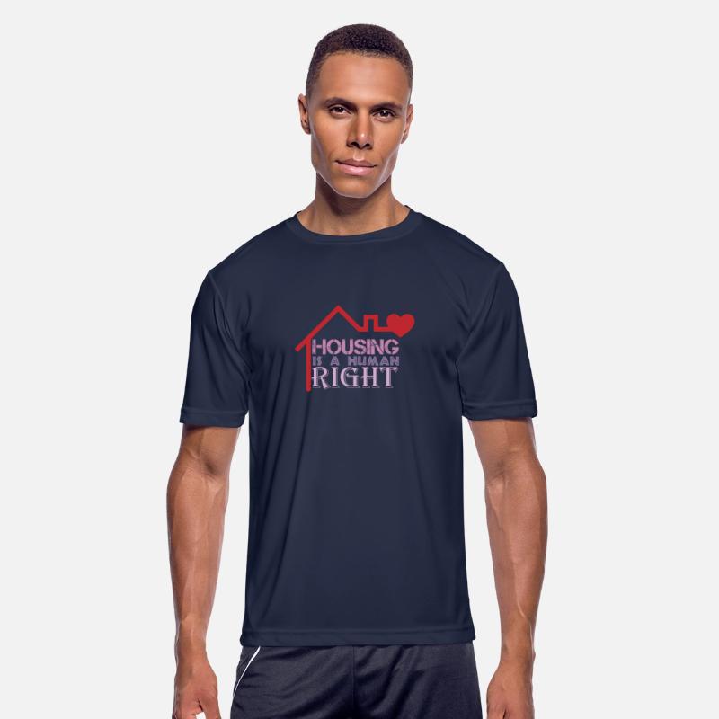 Housing is a Human Right” Men’s and Women’s Shirt