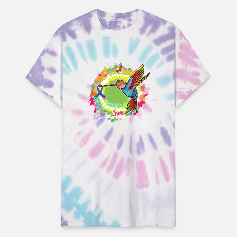 Hummingbird Holding Ribbon Rheumatoid Arthritis