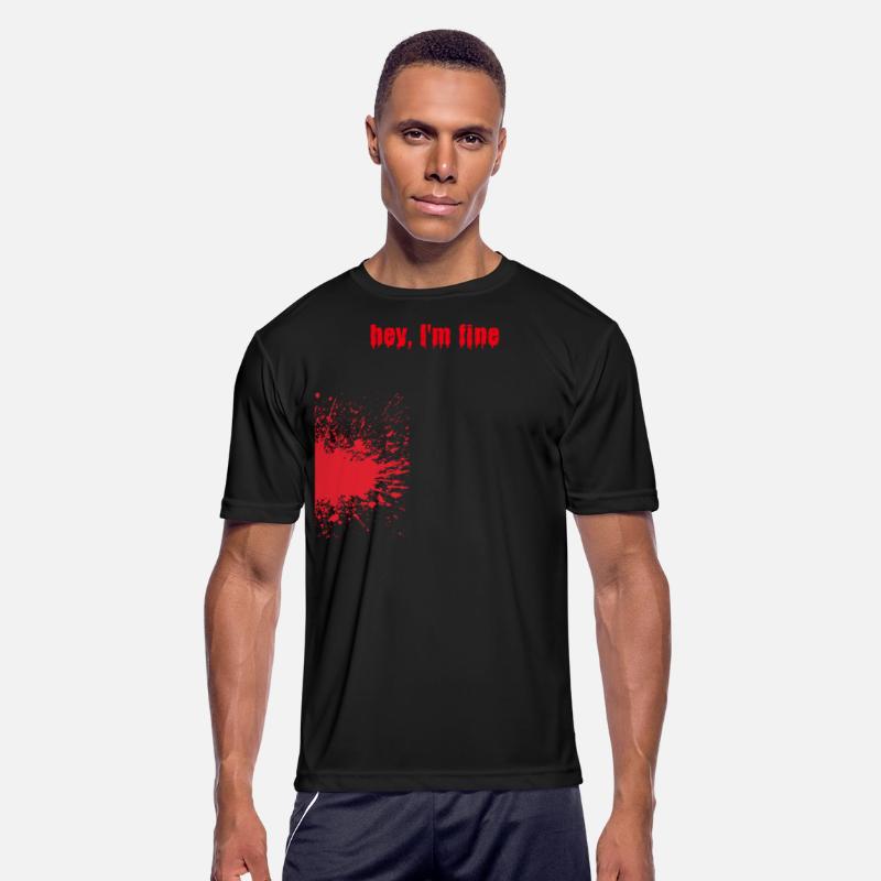 I am fine halloween zombie humor| funny halloween