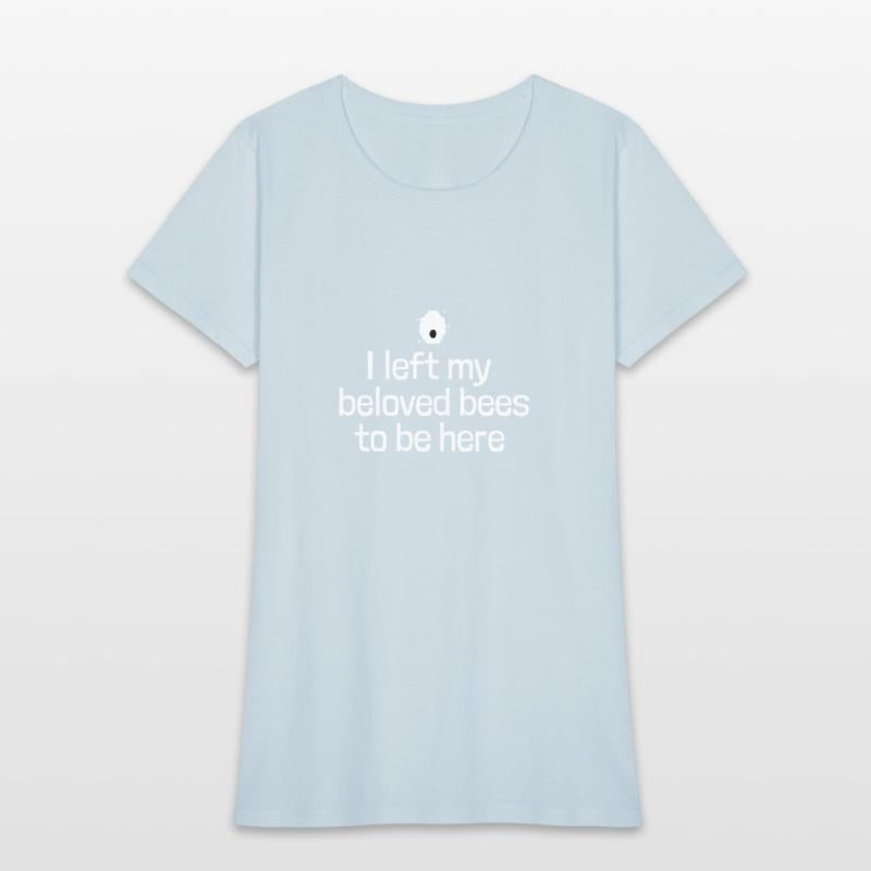 I left my beloved bees to be here