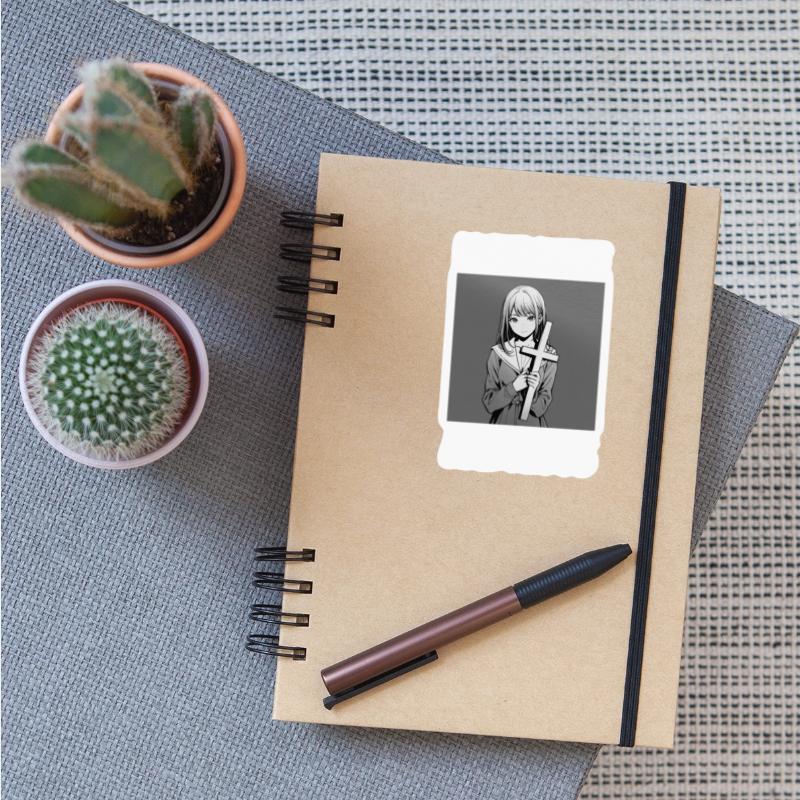 I love ANIME and JESUS - Graphic Art