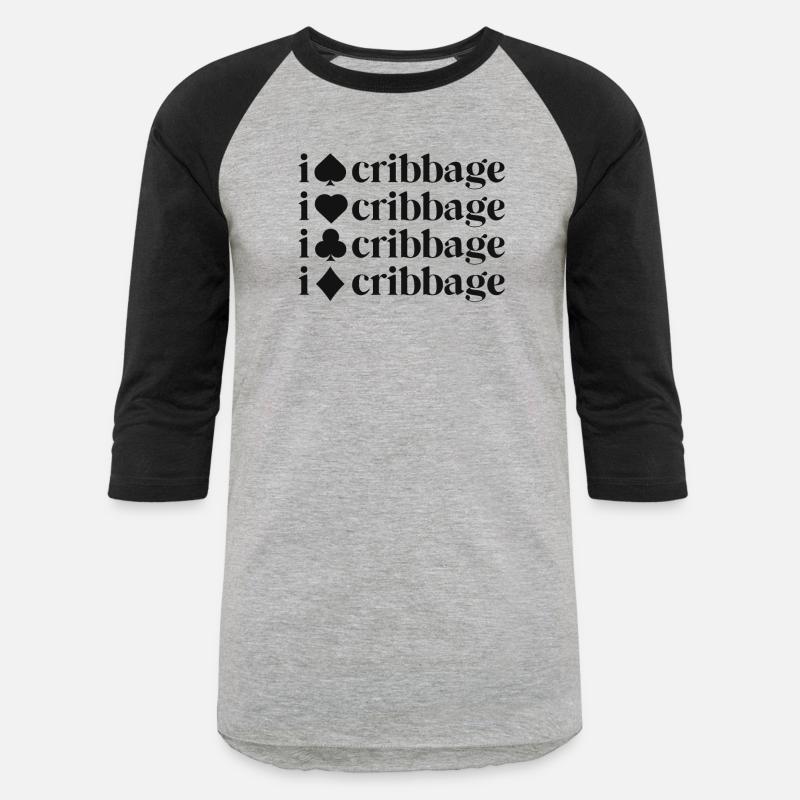 I Love Cribbage Shirt Women Card Game Player