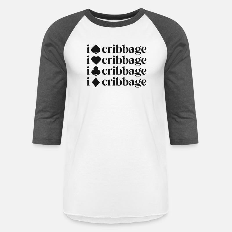 I Love Cribbage Shirt Women Card Game Player