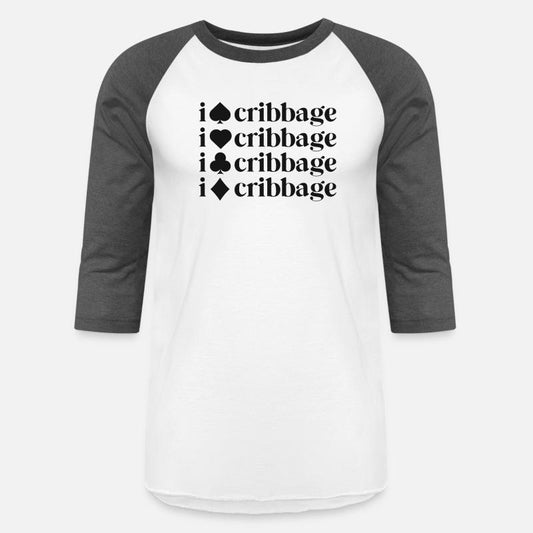 I Love Cribbage Shirt Women Card Game Player