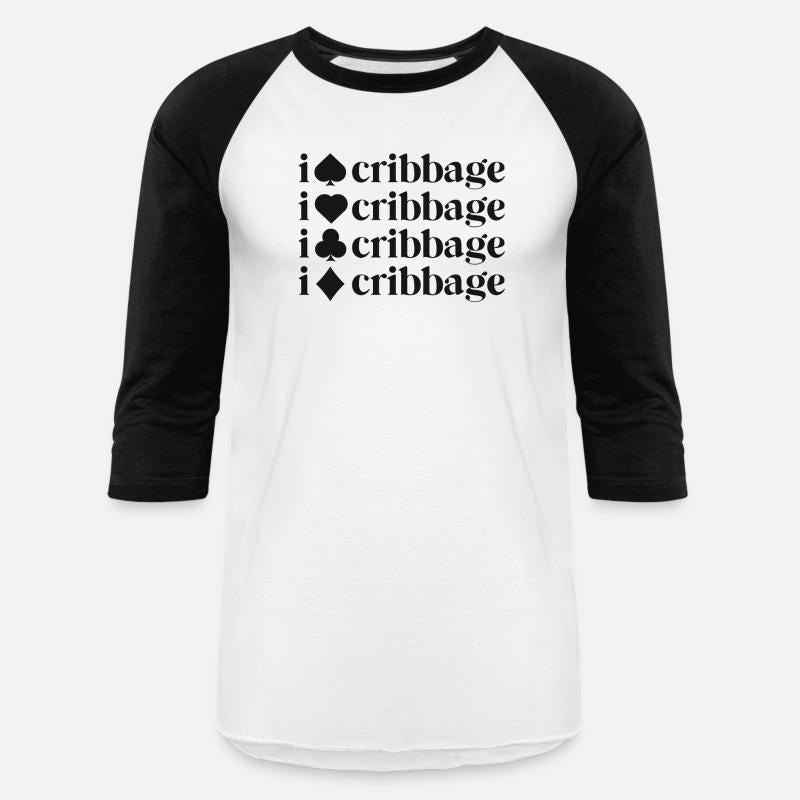 I Love Cribbage Shirt Women Card Game Player