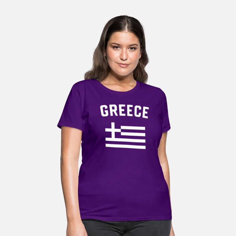 I Love Greece Minimalist Greek Flag