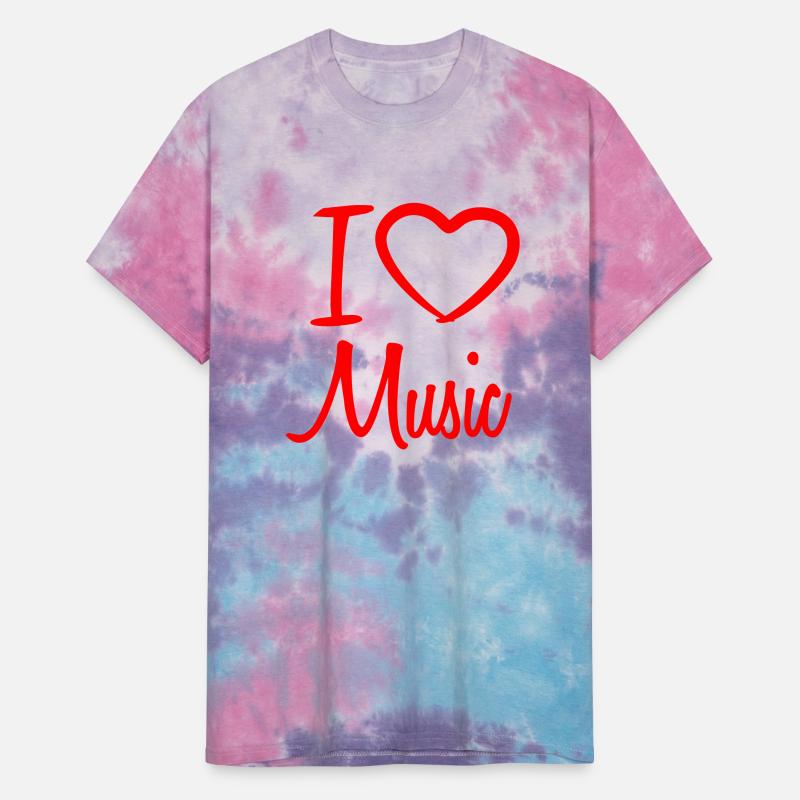 I Love Music Letters Heart Quote Dance Party Logo