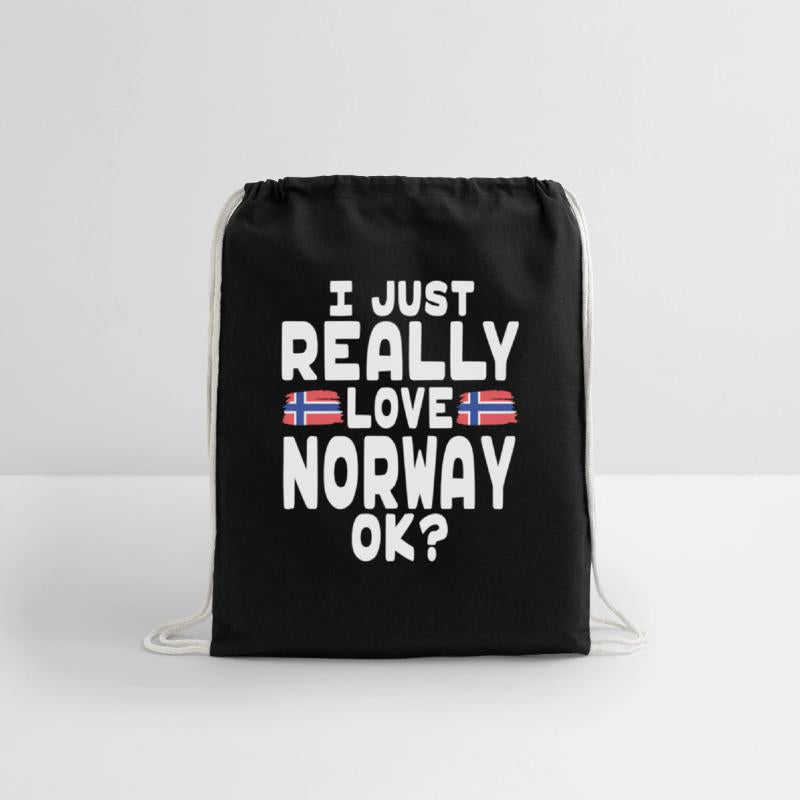 I Love Norway Ok Norwegian Flag