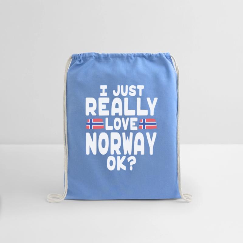 I Love Norway Ok Norwegian Flag