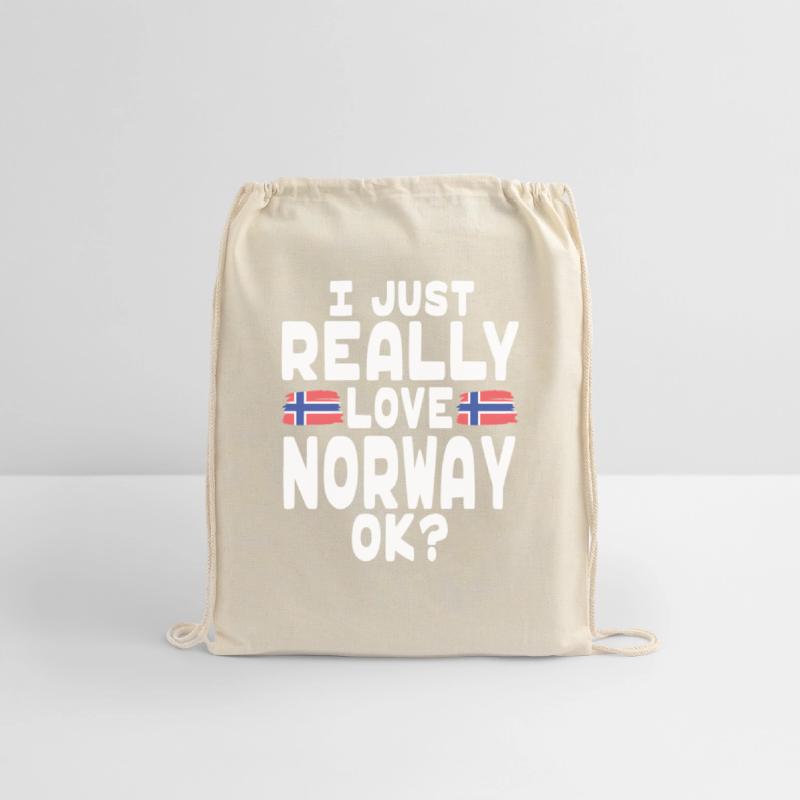 I Love Norway Ok Norwegian Flag