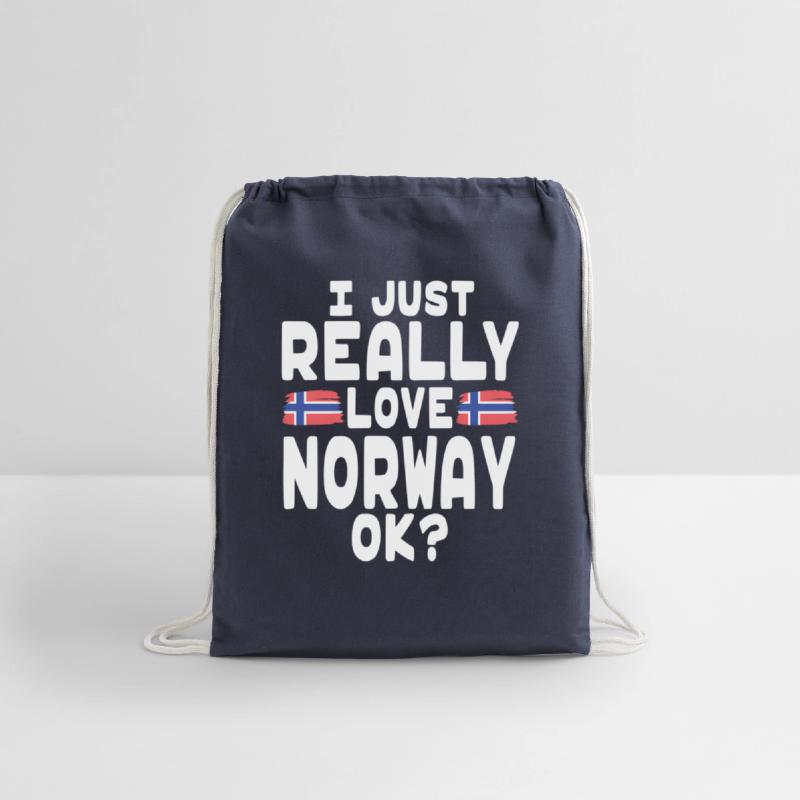 I Love Norway Ok Norwegian Flag
