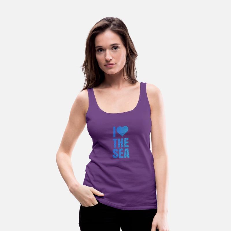 I love the sea waves