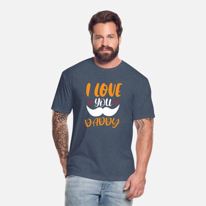 I love you daddy family t shirt