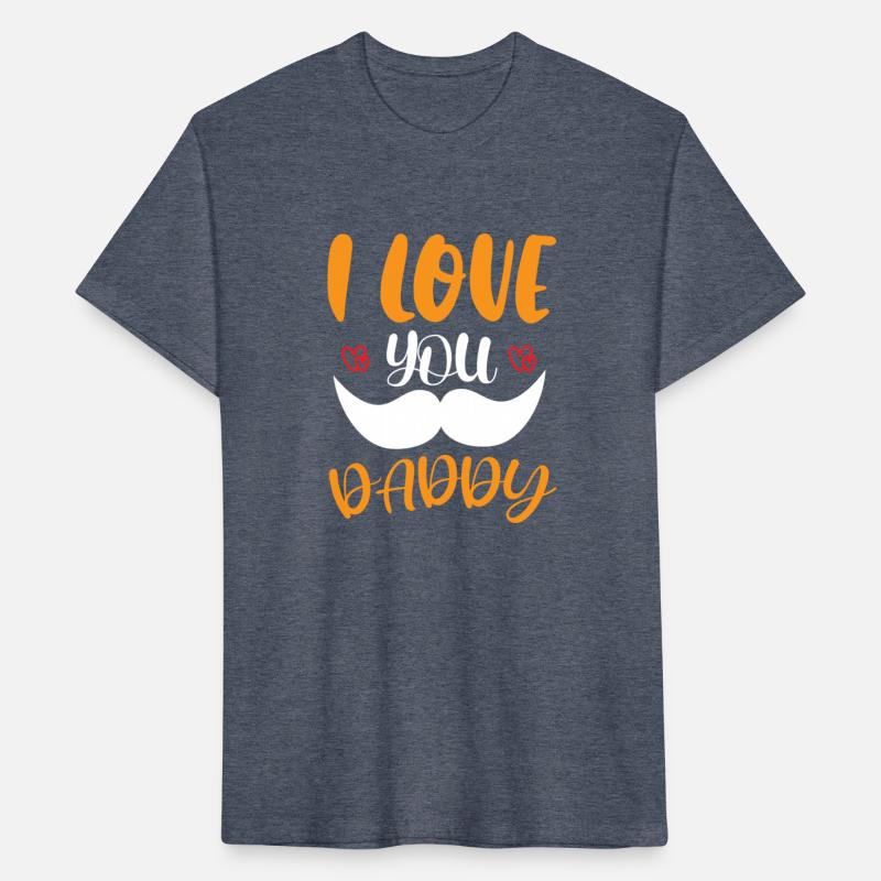 I love you daddy family t shirt