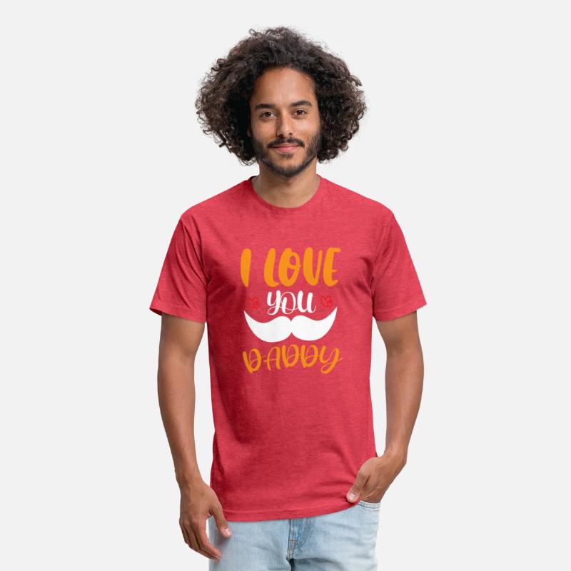 I love you daddy family t shirt