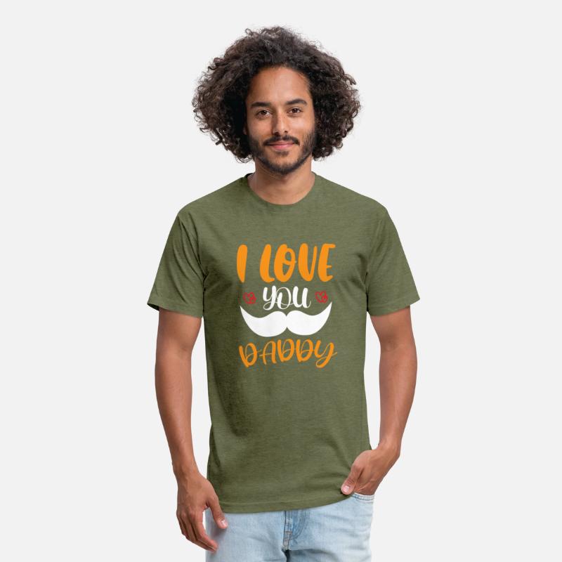 I love you daddy family t shirt