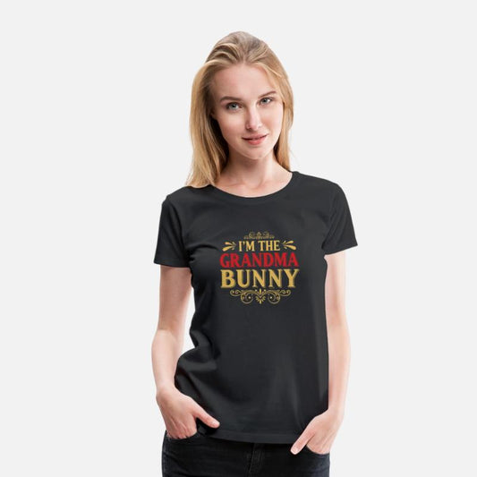 I m The Grandma Bunny Family Easter Sunday T Shirt