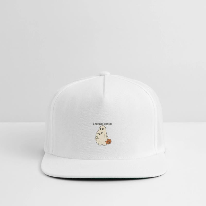 I Require Snacks Funny Halloween Ghost Meme