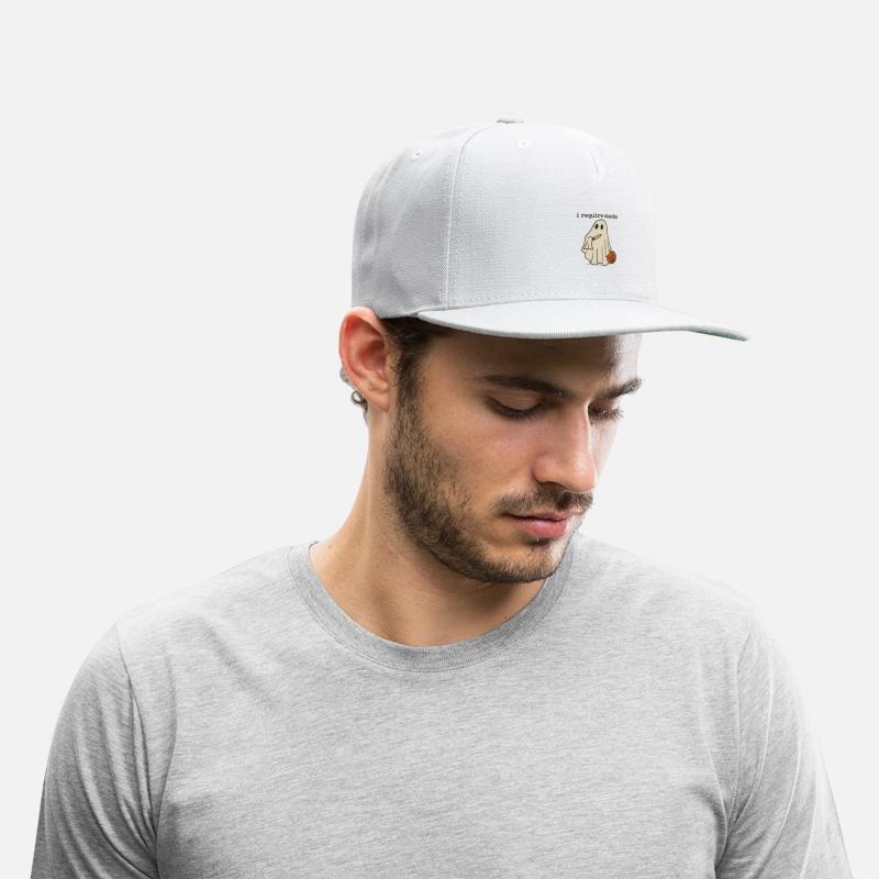 I Require Snacks Funny Halloween Ghost Meme