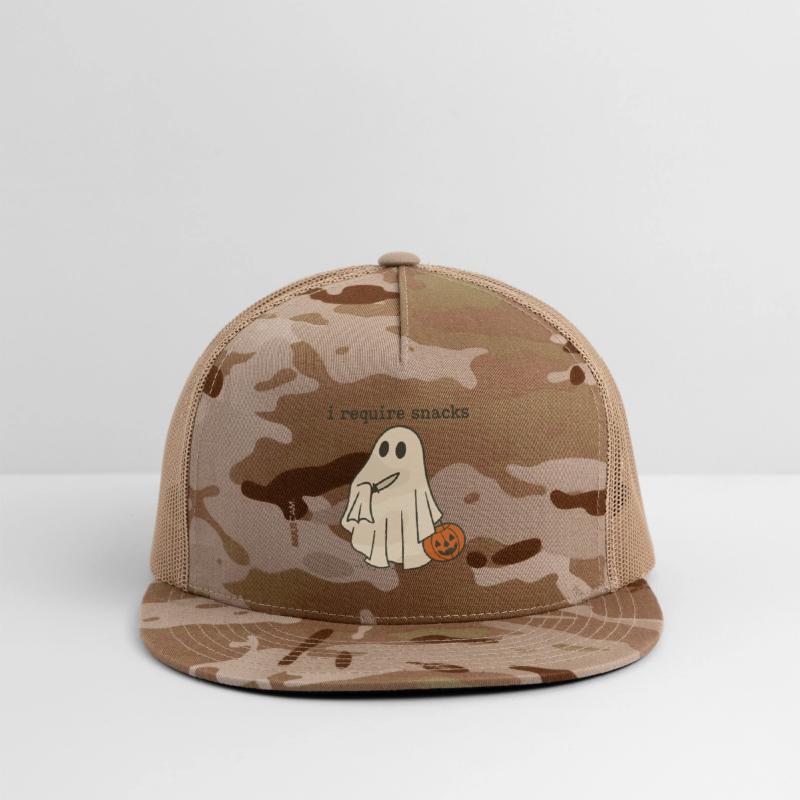 I Require Snacks Funny Halloween Ghost Meme