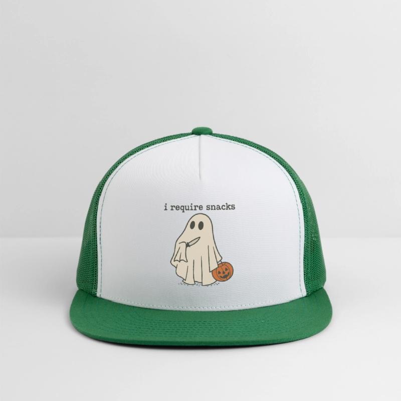 I Require Snacks Funny Halloween Ghost Meme
