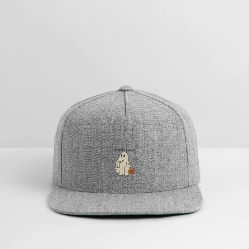 I Require Snacks Funny Halloween Ghost Meme