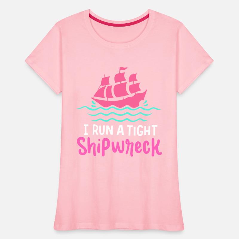 I Run Tight Shipwreck Boat Captain Mother's Day
