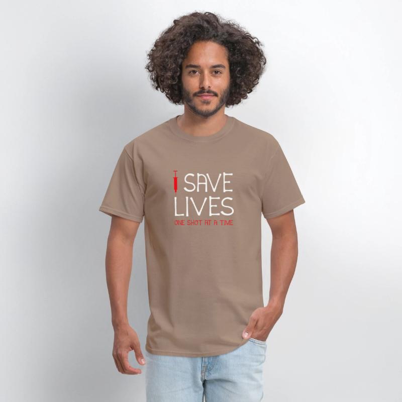 I Save Lives One Shot At A Time T-Shirt Pro