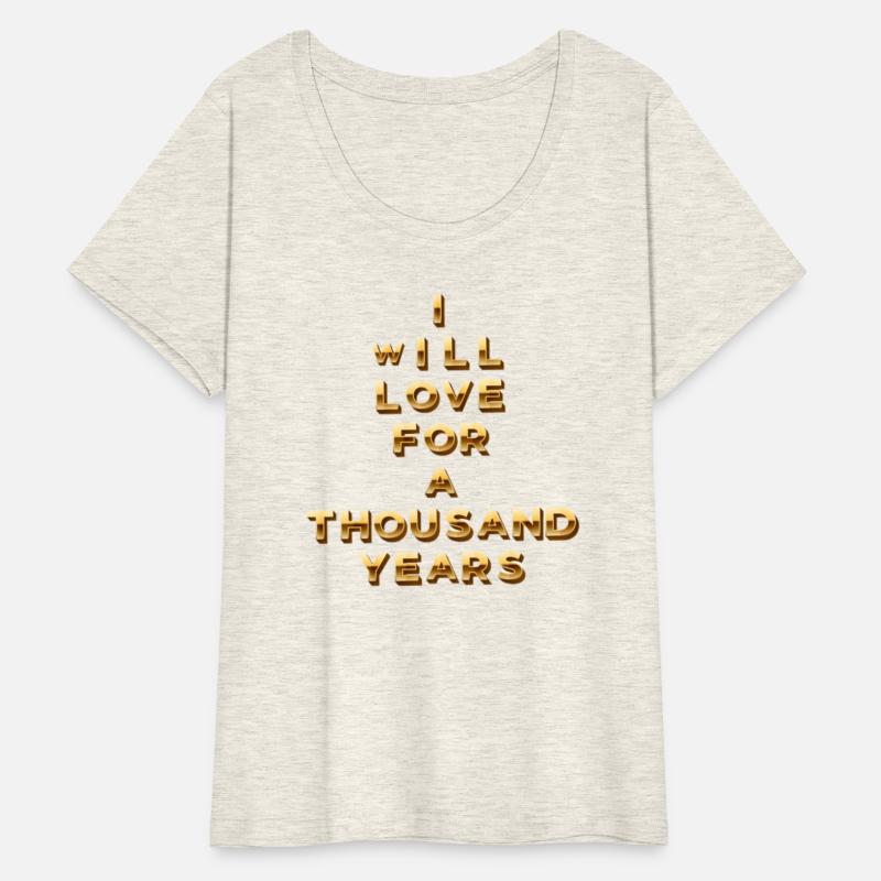 I will love for thousand year