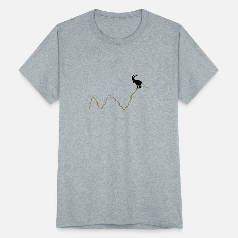 Ibex on mountain top