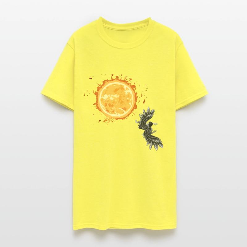 "Icarus Flying too Close to the Sun"