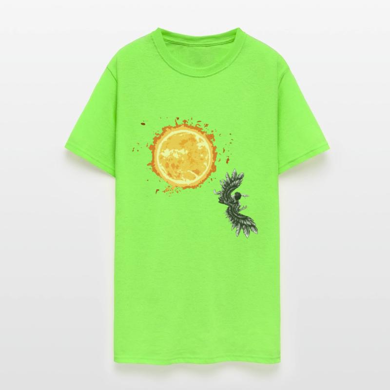 "Icarus Flying too Close to the Sun"