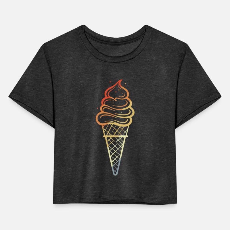 Ice Cream Sketch Retro Style