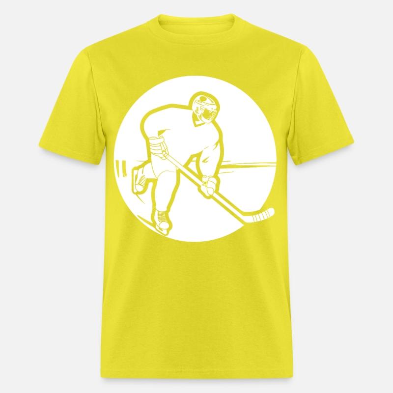 Ice Hockey Guy Drawing