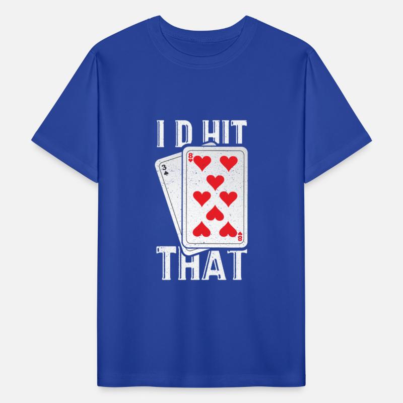 I'd Hit That Gambling Poker Blackjack Cards Gift
