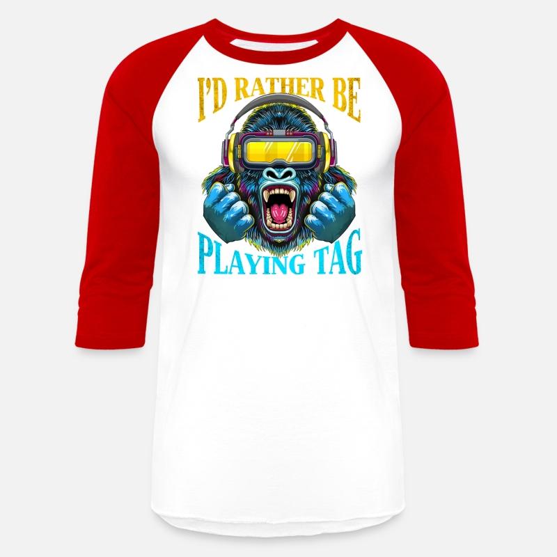 I'd Rather Be Playing Tag Gorilla Monke VR Gamer