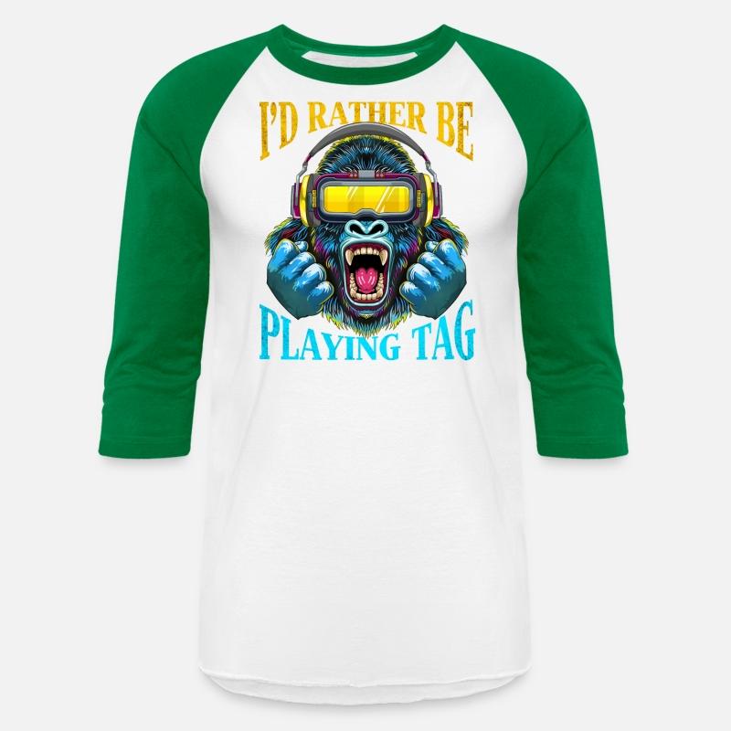 I'd Rather Be Playing Tag Gorilla Monke VR Gamer