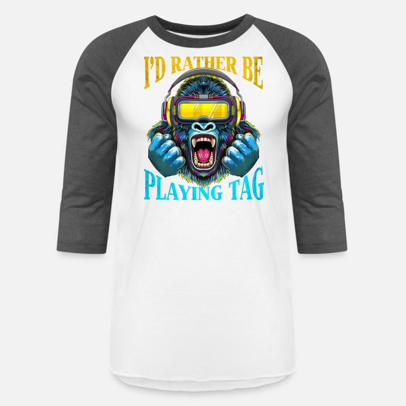 I'd Rather Be Playing Tag Gorilla Monke VR Gamer