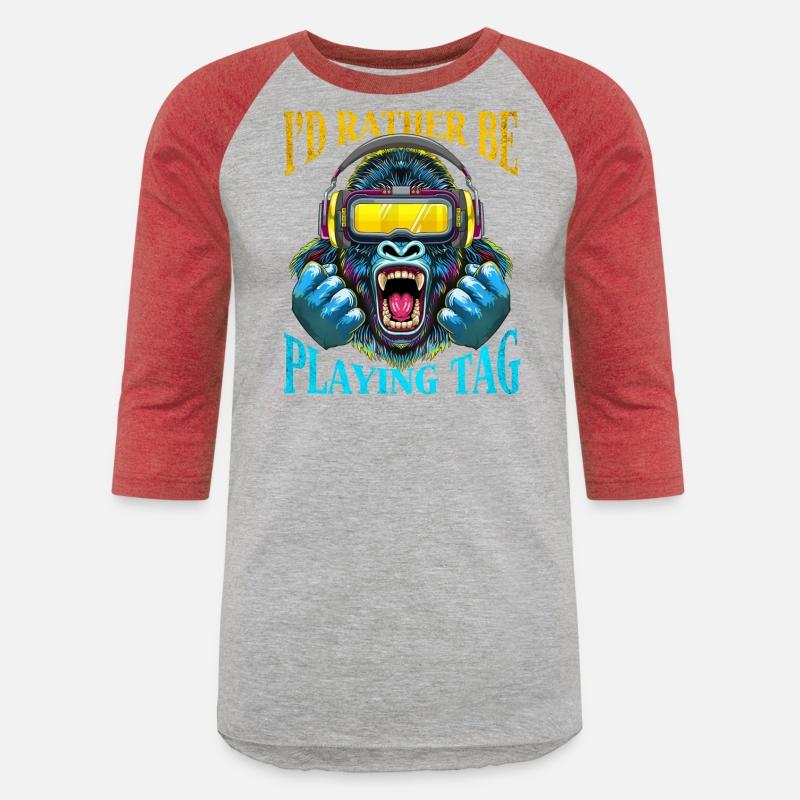 I'd Rather Be Playing Tag Gorilla Monke VR Gamer